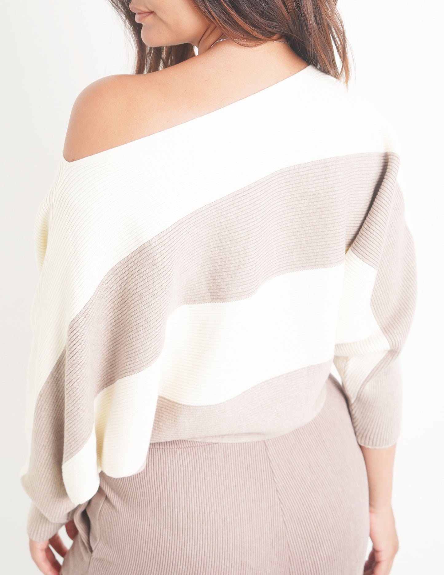 Snugg Drop Shoulder Knit Sweater