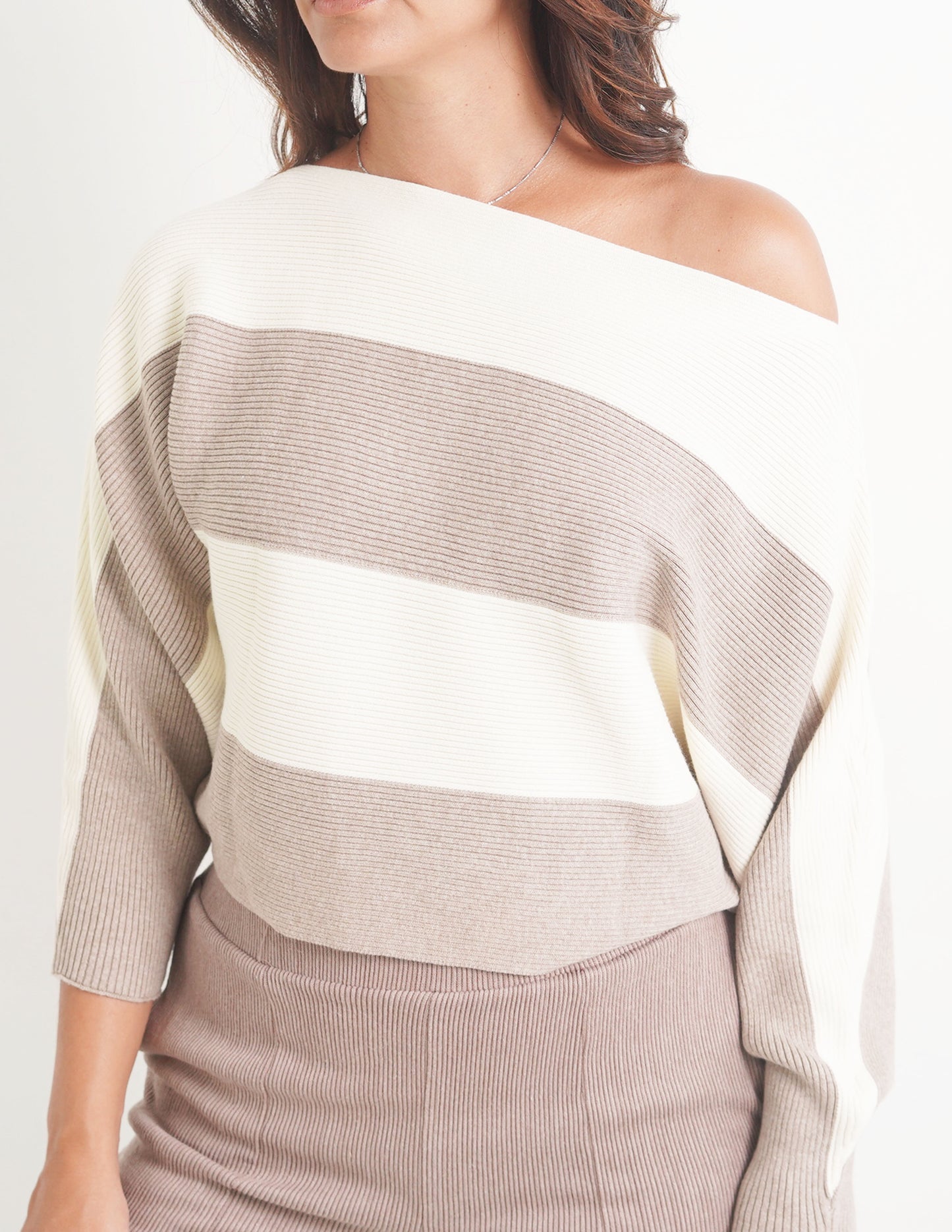 Snugg Drop Shoulder Knit Sweater